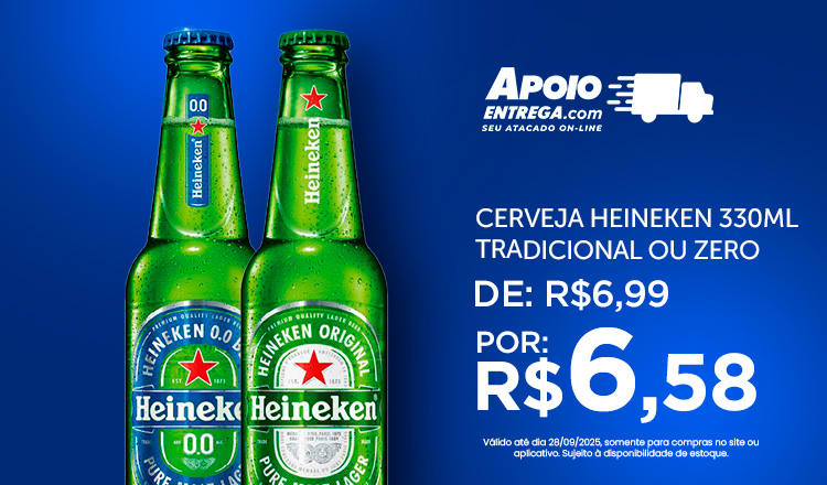 Cerveja Heineken 350ml  14/08